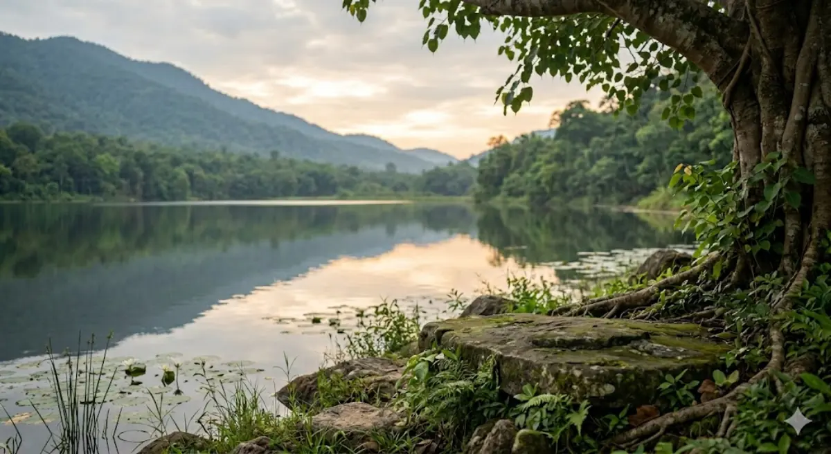 Paisaje natural — espacio de quietud y contemplación